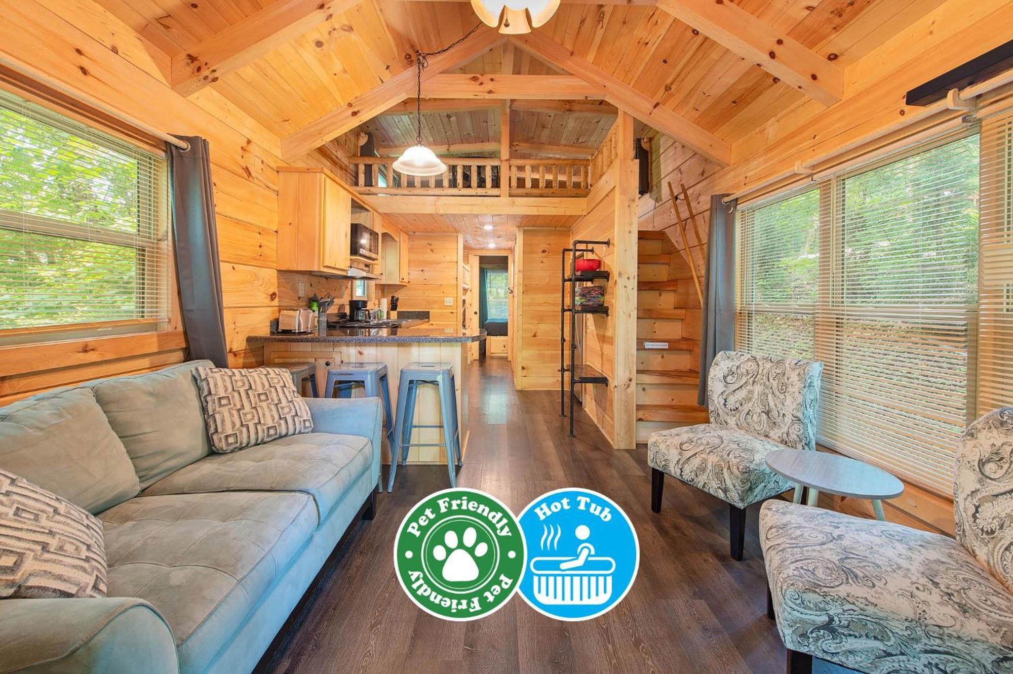 Eden Cabin Forested Tiny Home On Lookout Mtn Chattanooga Kültér fotó